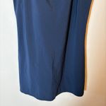 Abercrombie & Fitch  Navy Blue Cami Dress Large Tall‎ Adjustable Straps Mini Photo 2