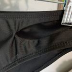 Black Solid Bikini Bottom Swimsuit Womens Medium Side Slits Photo 3