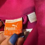 Puma  Dark Pink Full Zip Long Sleeve Casual Athletic Track Jacket Women Sz S Photo 7