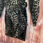 Essentiel Antwerp Troubles Leopard Print Draped Mini Dress EU 36 US Size 4 Tan Photo 6