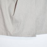 Banana Republic  Cream Pinstripe Wrap Skirt Size 0 Preppy Mini Skirt Photo 2