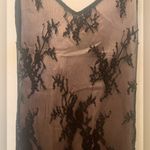 ⭐️Black & Pink Lace Mini Dress S Photo 1