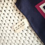 Wistel T Italy Blue Red Gold Gradient Floral Burst Square Scarf Regency Estate Photo 5