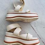 Anthropologie  Elvio Zanon Sport Sandals in Cream Size 36 NWOT $170 Photo 0