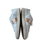 Ecco  Sneakers Size 40 White Womens Street Lite Hammered Bronze Photo 4
