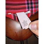 Victoria's Secret Victoria‎ Secret Women's XS Pajama Set Red Plaid Long Sleeve EUC Photo 9