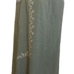 Alya EUC Green Embroidered Boho Sleeveless Tunic Dress Sz S Photo 2