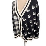 Torrid 2 Disney Minnie Mouse Black & White Jacquard Cardigan Plus Size 2x Photo 4