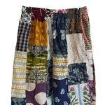 NWT Kathmandu Colorful Patchwork 100% Cotton Lightweight Elastic Waist Pants Blue Size undefined Photo 3