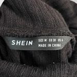 SheIn Women's Color Block Cropped Turtleneck Sweater Medium | EUC Photo 4