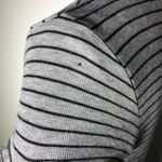 Olive & Oak Striped Gray and Black Dress Photo 6