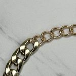 Simple Basic Gold Tone Metal Curb Chain Belt Y2K Large/XL (L/XL) ✨ Photo 2