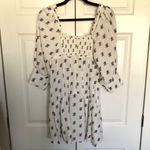For Love & Lemons NWT White Floral Viola Mini Dress Size L Photo 9