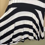 Loft  Women’s Casual Striped Black White Tank Dress Photo 3