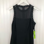 Sam Edelman Women’s Black Sheath Grommet Dress 10 Photo 1