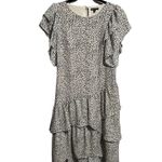 Who What Wear Leopard Knee Length Dress Photo 0