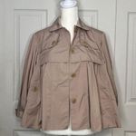BCBGMAXAZRIA  Rain Peplum short trench Coat A-29 Photo 1