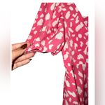 Krush Women’s  Pink Patterned Blouse. Photo 3