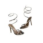 Steve Madden Sweetie Spiral Strap Heels Sandals Size 6.5 Photo 9