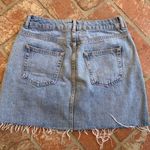 Topshop NWOT  Embroidered Jean Skirt Size US 8 Photo 1