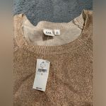 Gap shine pullover rose gold small NWT Photo 1