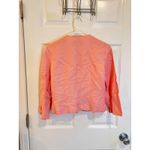 Jessica Howard  Petite Peach Linen Blend Cropped Blazer‎ Jacket - Size 6 Photo 3