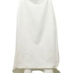 ASOS NWT Tailored Occasion Fishtail Midi Skirt Off White Stretch Crepe Size 0 Photo 0