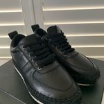 Alexander McQueen Auth  black‎ leather sneakers 36 Photo 1