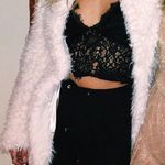 Forever 21 White Faux Fur Jacket Photo 0