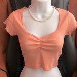 Topshop NWT  lettuce hem Crop Top Photo 1