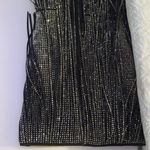 INC International Concepts Is Black and Silver Bling Fringe Heeled Boots Sz 8.5M Photo 13