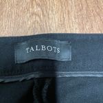 Talbots  Womens Solid Black Lexington Riding Pant Size 10 Ponte Stretch Legging Photo 4