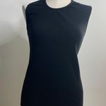 Helmut Lang Black Pulled Asym Racerback Tank Photo 12