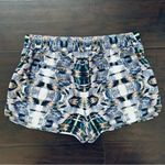 Intermix  Women's Cute Geo Print 100% Silk Dressy Shorts | Size: M Photo 8