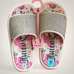 Juicy Couture Pink Flower Flip Flops Photo 0