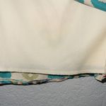 Judith March Cream Multicolored Bird Print Strapless Dress Size Medium Photo 2