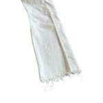 Moussy Vintage Odessa Straight Leg White Jeans Pants Raw Hem Size 24 Women's Photo 13