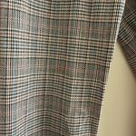 ZARA  Gray Plaid Slim Fit Pants Size Medium Photo 6