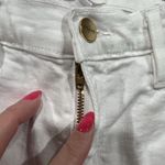 Frame Denim Size 25 Jeans Le Skinny De Jeanne Blanc White Step Raw Hem Low Rise Photo 6