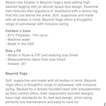 Beyond Yoga Like New  High Waisted Midi Leggings Paprika Chevron Size Small Photo 8