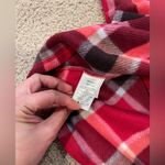 Eddie Bauer Plaid Fleece Quarter Zip Sweatshirt Photo 8