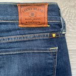 Lucky Brand Charlie Baby Boot Dark Rinse Blue Denim Classic Jeans Size 6 Casual Photo 2