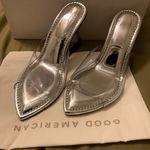Good American  Cinderella clear wedge sandal
Size 6 Photo 2