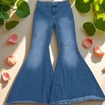 We The Free Free People Just Float on Flare Jeans Cowgirl Rodeo Festival Size 26R Photo 0