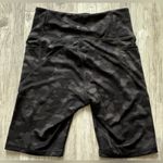 Danskin | Women’s Black Camo Biker Workout Yoga Gym Athletic Shorts | Small Photo 1