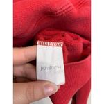 JOYRICH Rubber Patch Red‎ Hoodie Pullover Size M Red Size M Photo 4