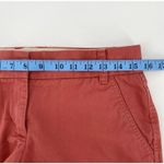 J. Crew‎ Shorts Women's 2 Chino Broken In Cotton Salmon Short Shorts Pink Photo 4