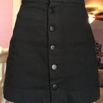 American Apparel black button up skirt Photo 0