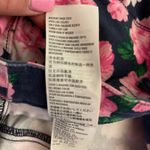 Abercrombie & Fitch Pink & Blue Floral Buttery Soft Stretch Ankle Pants Size 10 Photo 6