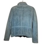 Saguaro Blue Suede Shirt‎ Jacket Blue Size XL Photo 3